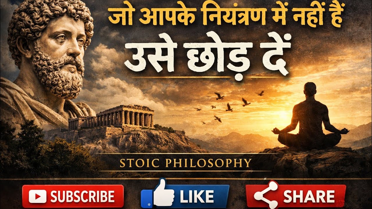 बाहरी चीजों पर निर्भर मत रहो  | Stoic Philosophy Hindi | Marcus Aurelius Motivation
