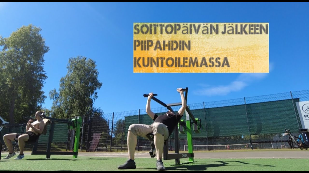 Taiteilijaelämää 192 (Soittopäivän jälkeen piipahdin kuntoilemassa)