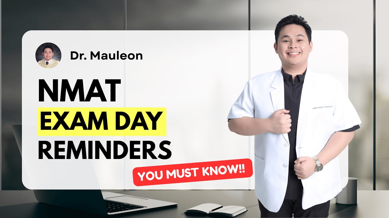 NMAT Exam Day Reminders You Must Know!!