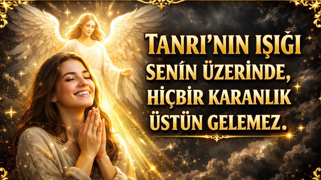 TANRI’NIN IŞIĞI SENİN ÜZERİNDE, HİÇBİR KARANLIK ÜSTÜN GELEMEZ.