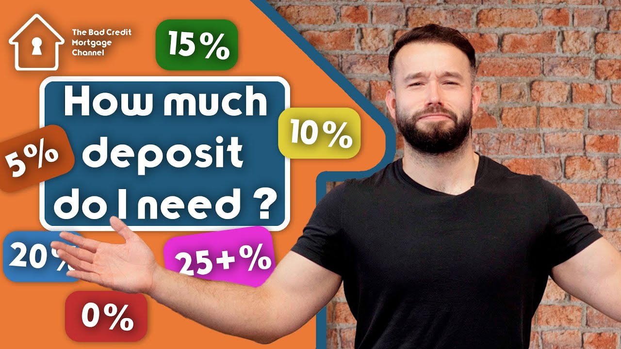 How much deposit do you need for a bad credit mortgage? - UK