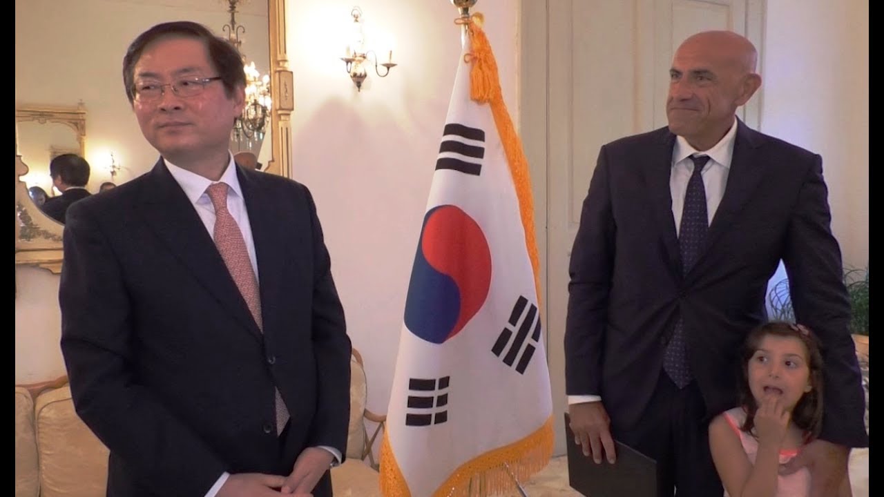 Napoli - Repubblica di Corea, inaugurato il Consolato Onorario (08.06.17)