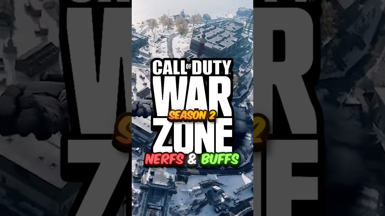 Wszystkie NERFy i BUFFy w aktualizacji Warzone Sezon 2