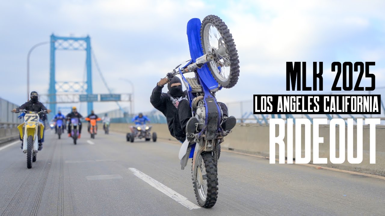 L.A. MLK BIKE LIFE RIDEOUT 2025 (Official Video) #bikelife
