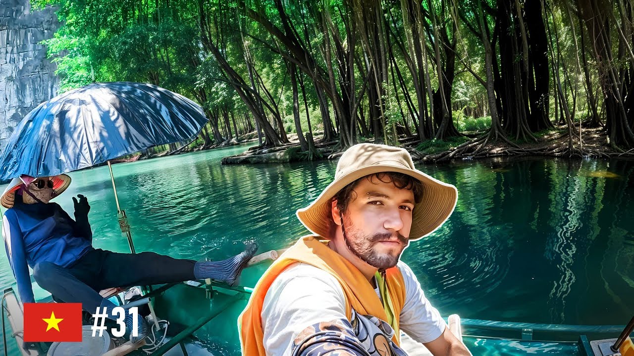 Ayakla Tekne Süren Teyzeler - Vietnam Ninh Bin ~31