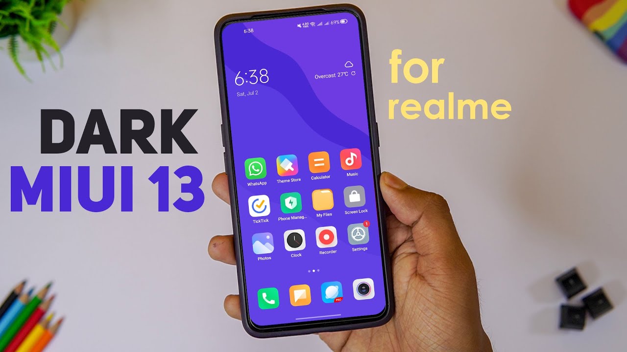 DARK MIUI 13.5 Theme for Realme and Oppo devices ⚡