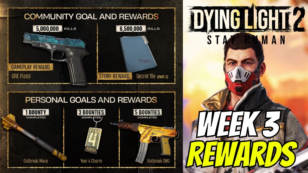 Grab These Rewards Before They Are Gone! | Dying Light 2 Infected Outbreak Event Week 3