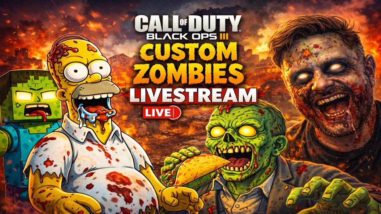 🟢 LIVE | Black Ops 3 Zombies | Custom Maps