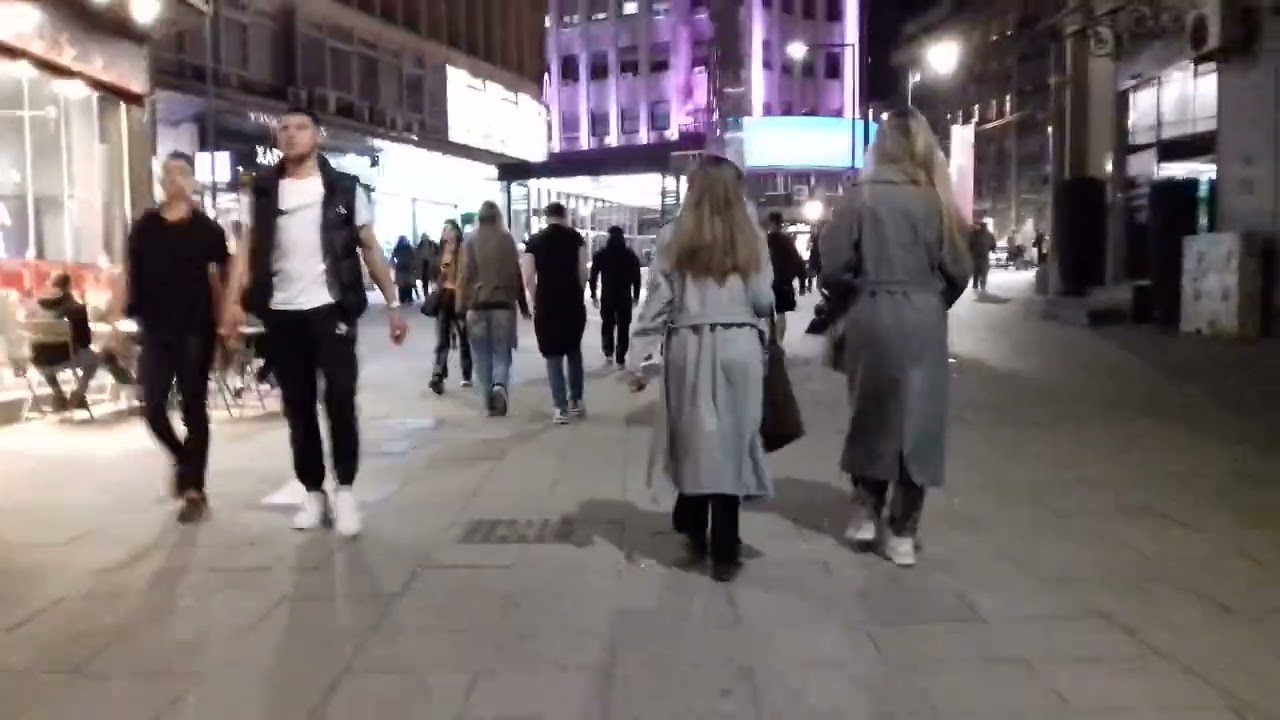 Beograd centar uveče atmosfera