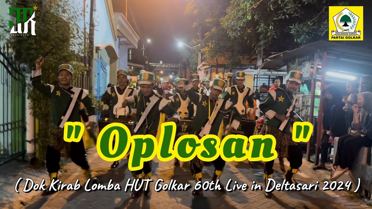 OPLOSAN - Dokumentasi Kirab Patrol Jomandang Rupo HUT Golkar 60th , Deltasari 2024