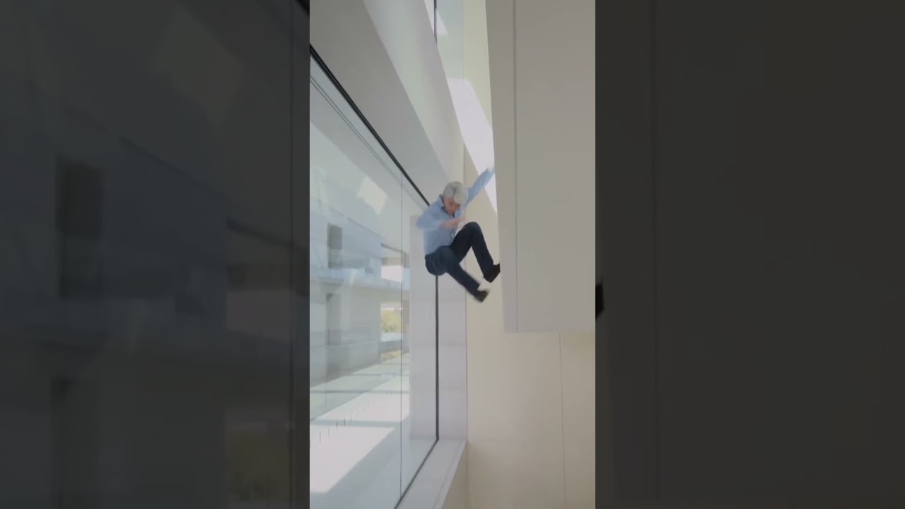 Самое крутое с презентации Apple 10 июня WWDC 2024  &mdash; паркур от Крейга Федериги #wwdc2024 #apple