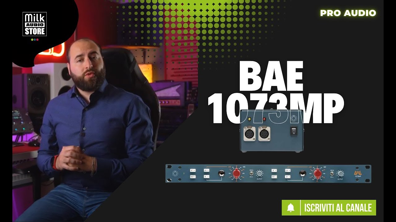 BAE 1073 MP - Preamplificatore microfonico dal Sound British