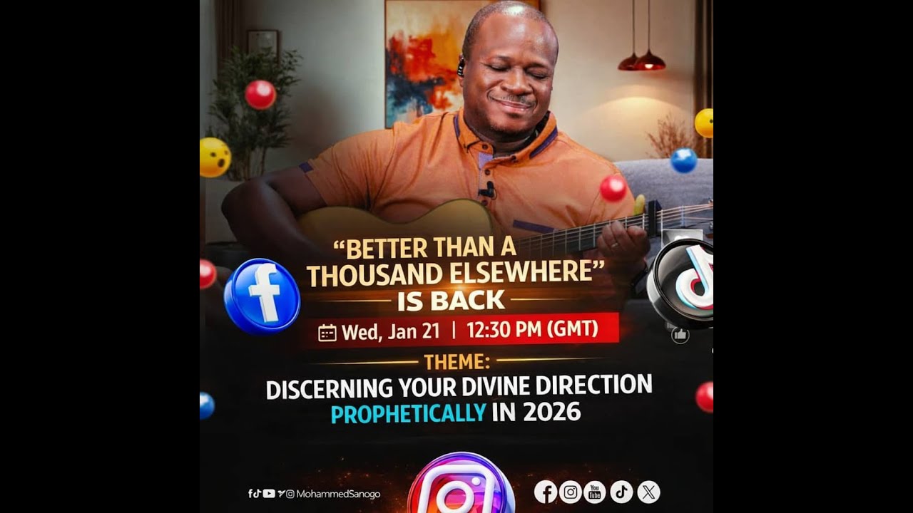 PROPHETIC KNOWLEDGE OF YOUR DIVINE DIRECTIONS FOR 2026 | BETTER THAN 1000 | Apostle Yeregnan SANOGO