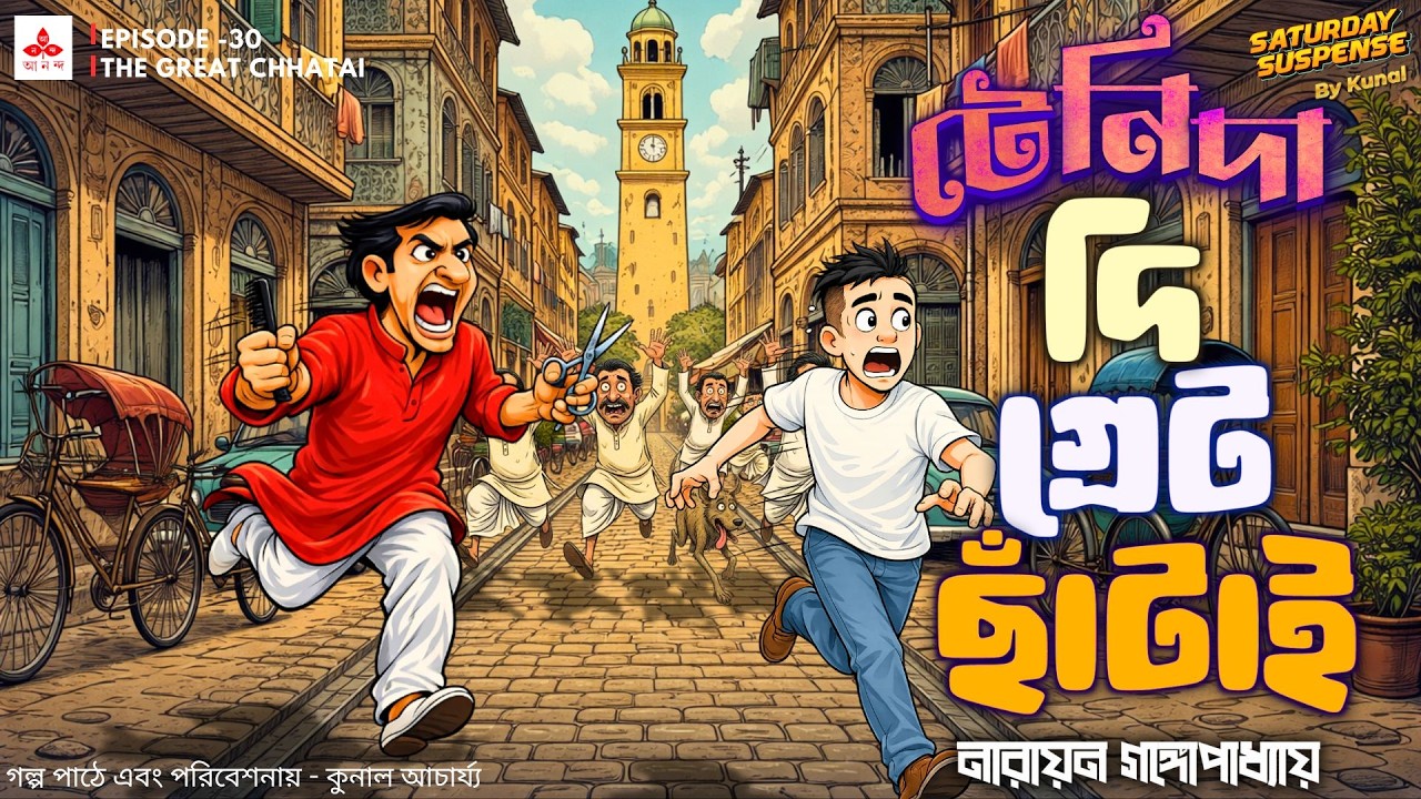 দি গ্রেট ছাঁটাই | The Great Chatai | Tenida 🤣 ( টেনিদা) | EP -30 | #tenida #audiostories #funny