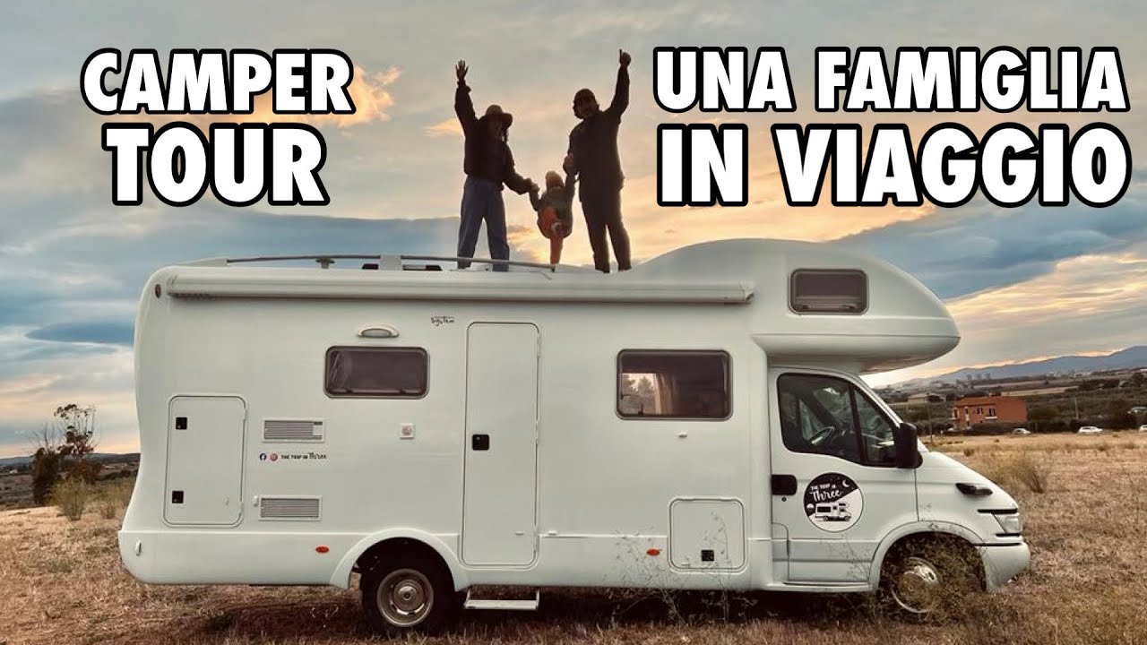 CAMPER TOUR  🚌 🏠 Una FAMIGLIA in Viaggio 👨‍👩‍👦