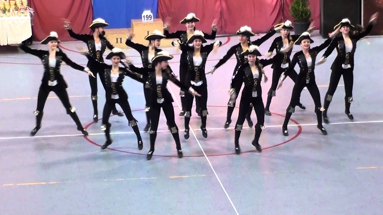 ROCK AND MAGIC SE, Hungary - Party Girls - Junior formation- Nat. Champ. 2014.