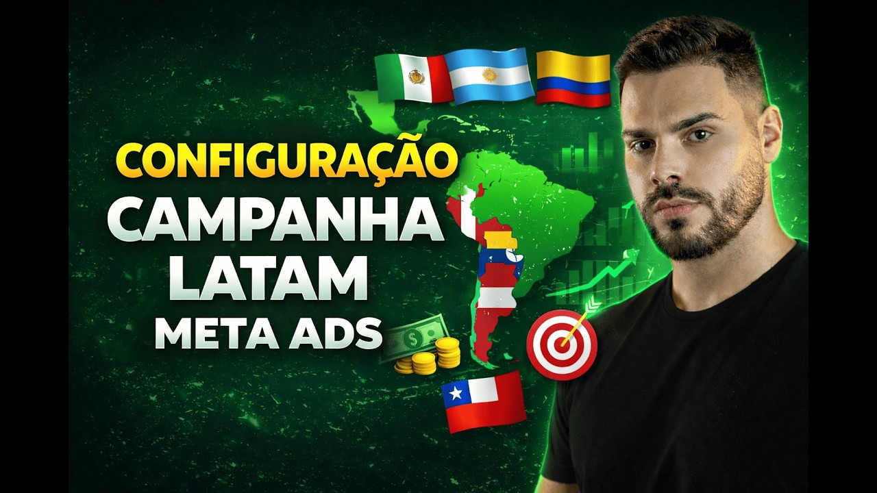 Como configurar campanha para América Latina no Meta Ads