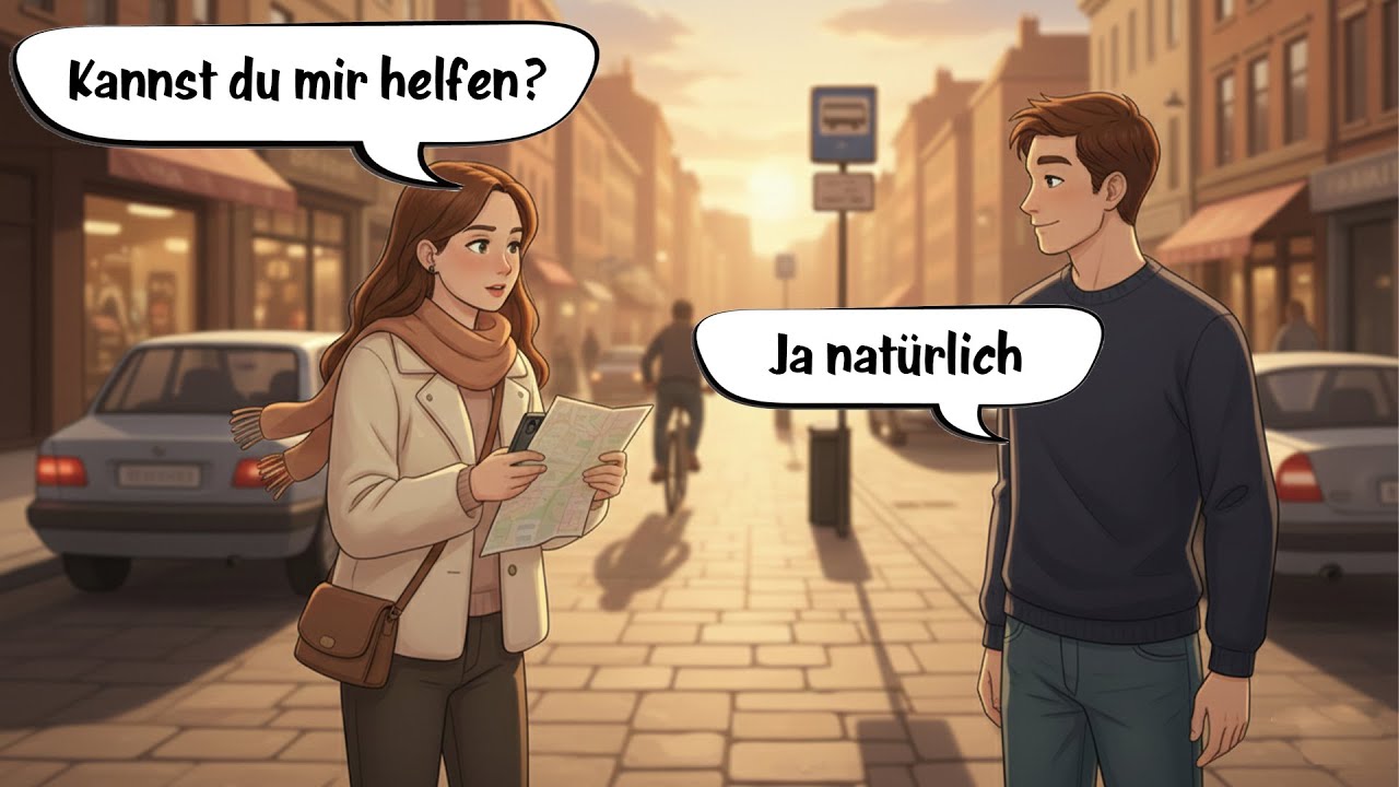 Real Life German Conversations 🇩🇪 Echte Gespräche im Alltag