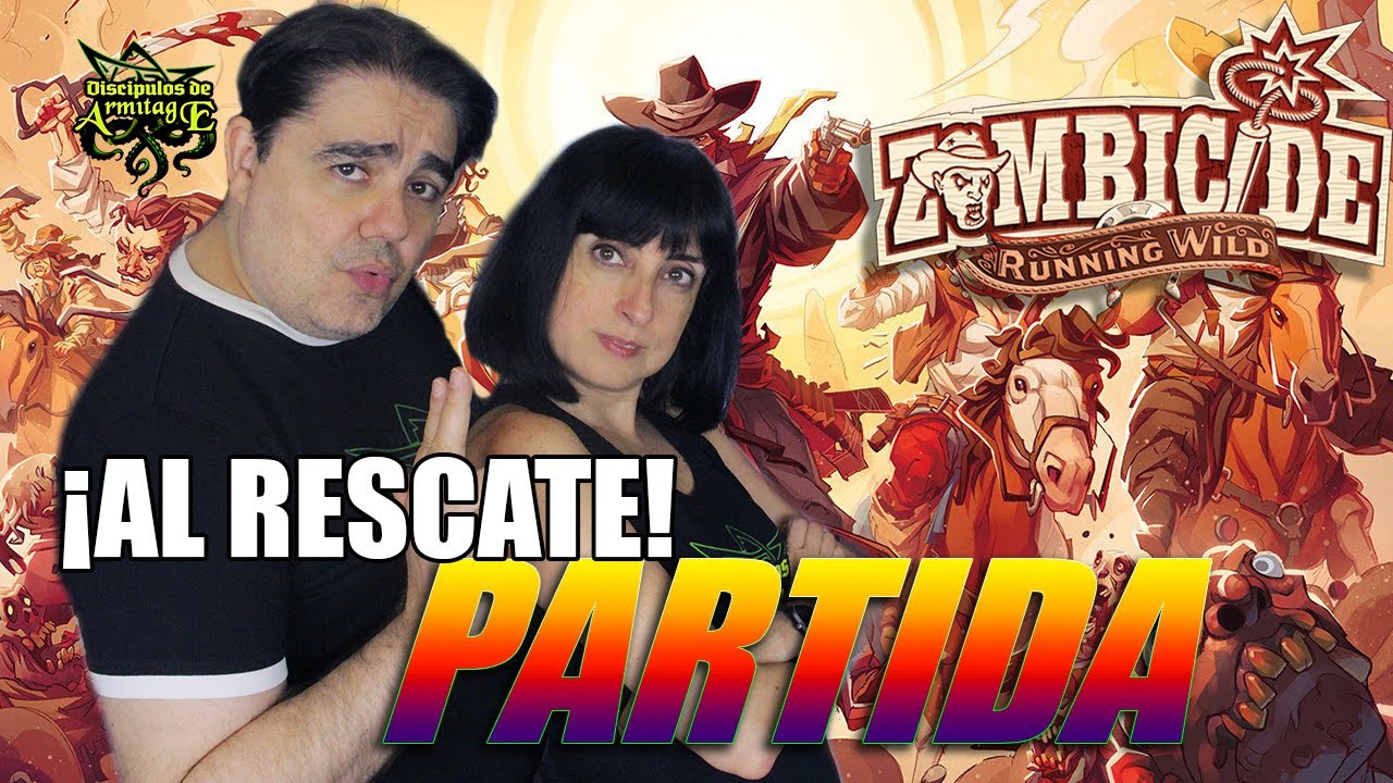 Partida Zombicide con la expansión Running wild