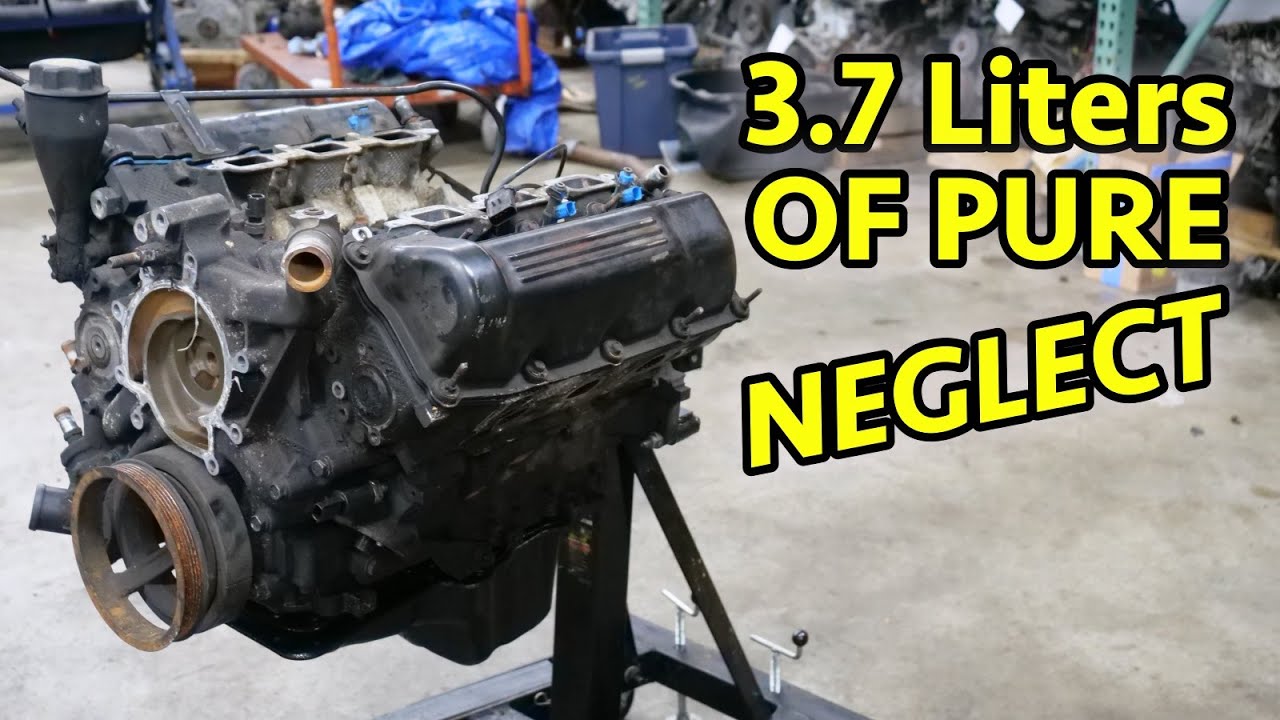 JUNK Jeep/Dodge 3.7L V6 Engine Teardown. Is This Why These All Fail?
