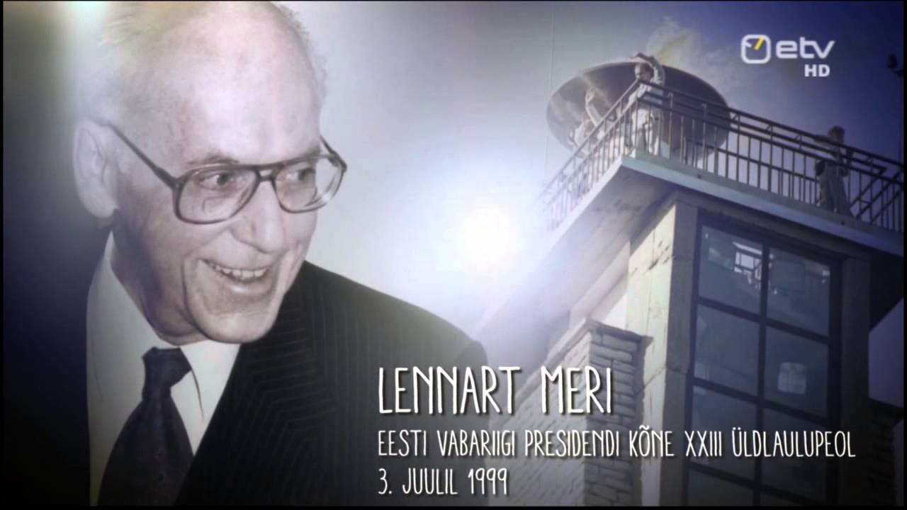 Lennart Meri: laulupidu ei ole moeasi