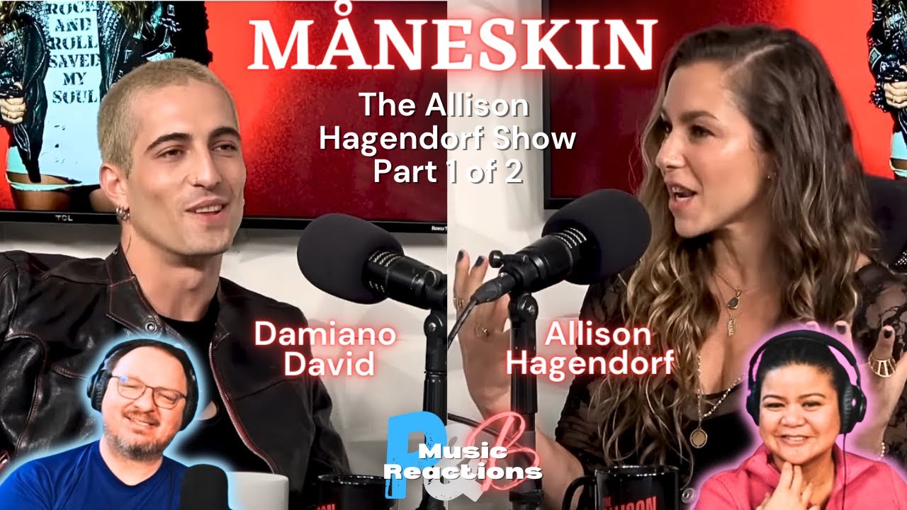 MÅNESKIN | Damiano David Interviewed On The Allison Hagendorf Show (Part 1 of 2) | Couples Reaction!