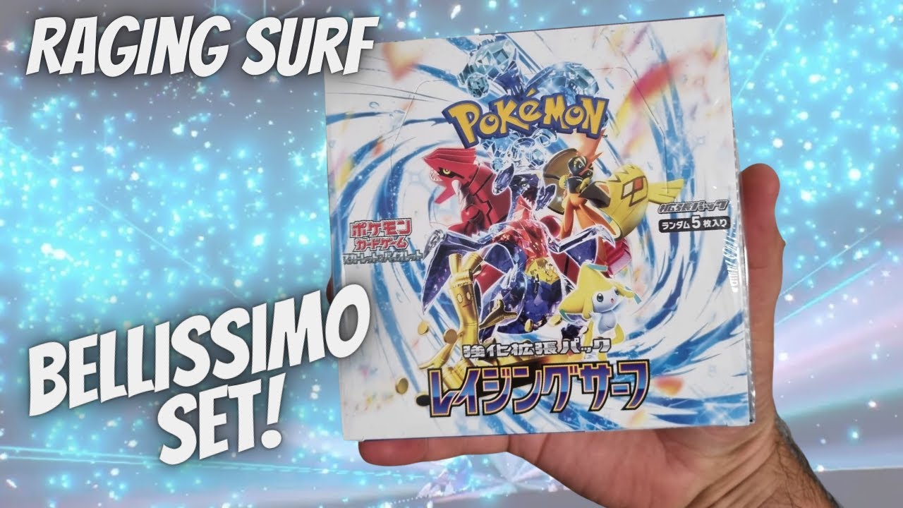 Apro un box di RAGING SURF la NUOVA espansione POKEMON Giapponese