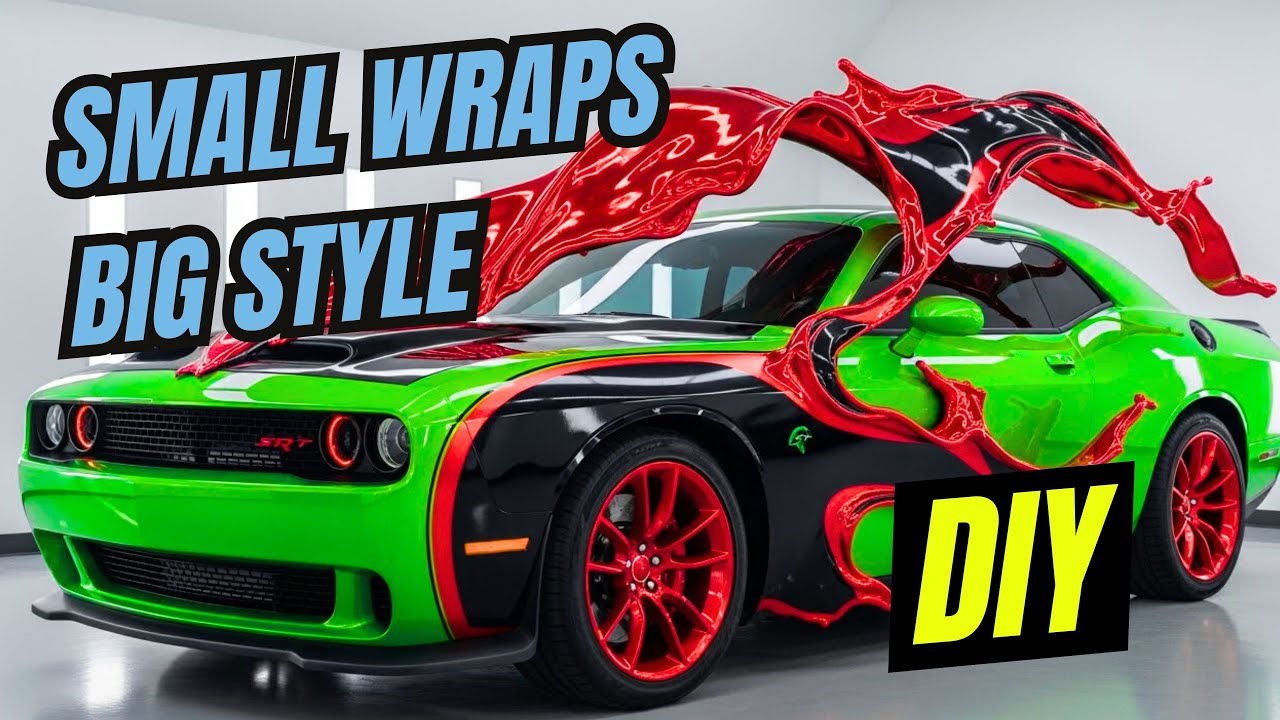 DIY Dodge Challenger Mods – 10 Easy Vinyl Wrap Upgrades