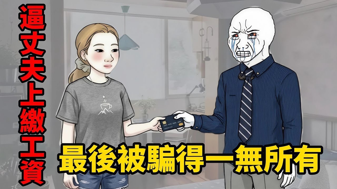 婚後工資上繳的一生(上）| wojak |她不信丈夫，最後結局很慘