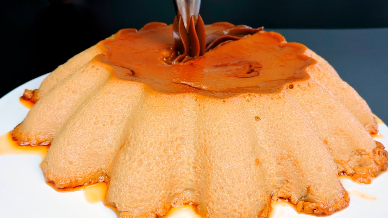 FLAN de DULCE DE LECHE (receta de flan casero)
