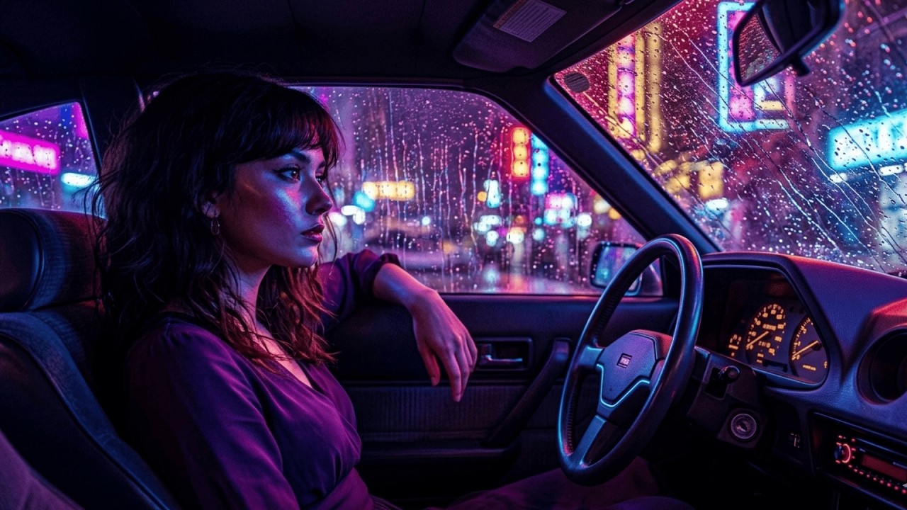 Silent Highways &ndash; Midnight Neon Drive | Emotional Synthwave 80s