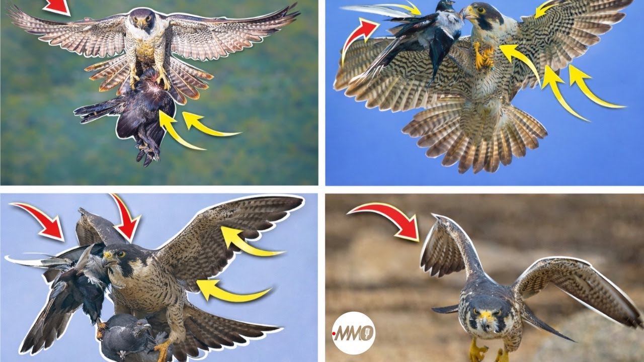 ⬇︎Irica ,Ikarimbura byose ,Peregrine Falcon:ikiremwa cyihuta kurusha byose ku isi