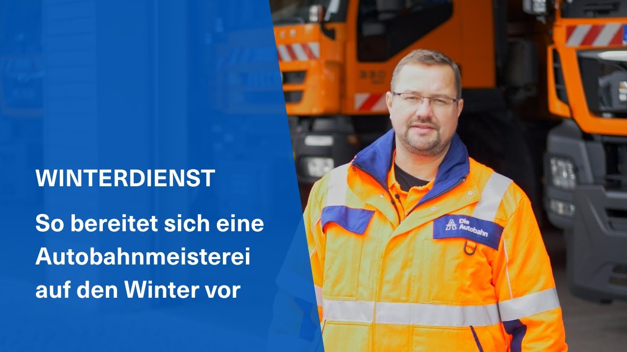 Winterdienst: So bereitet sich eine Autobahnmeisterei auf die kalte Jahreszeit vor