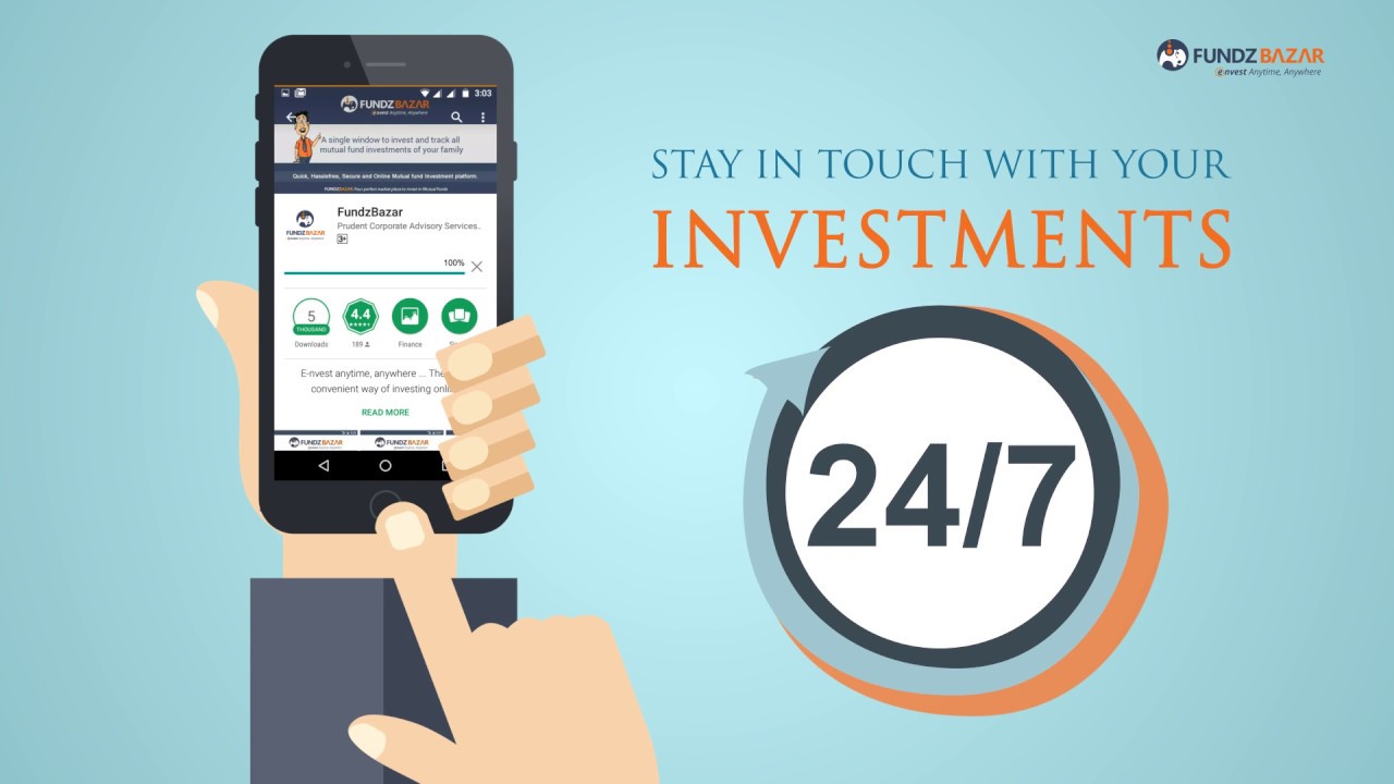 Now Carry FundzBazar in your Pocket with FundzBazar Mobile App - English