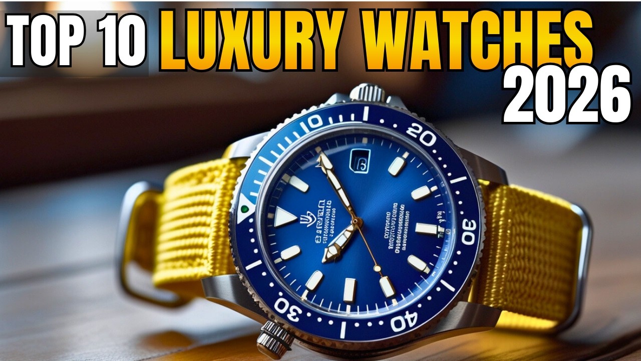 10 Best Luxury Watches of 2026 | Lightweight & Premium Timepieces