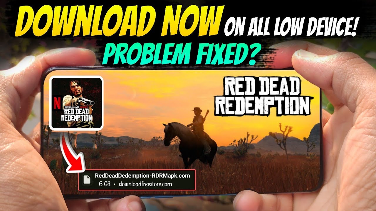 RDR Mobile All Problems Solutions! Device isn't Compatible Issue Solved? Graphic Glitch Fix🤔