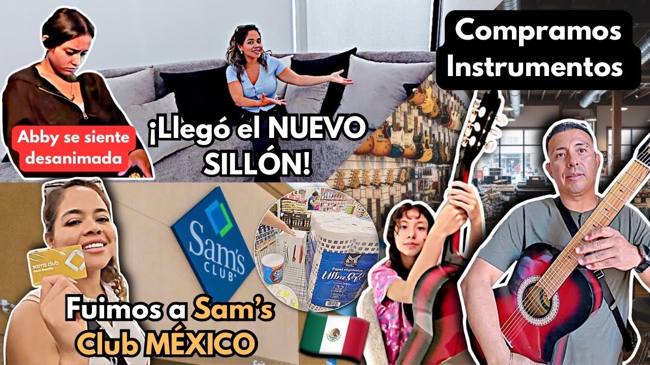Lleg&oacute;&nbsp;EL NUEVO SILL&Oacute;N | Fuimos SAM&acute;S CLUB MEXICO&nbsp;| Abby&nbsp;DESANIMADA | Instrumentos para los NI&Ntilde;OS!