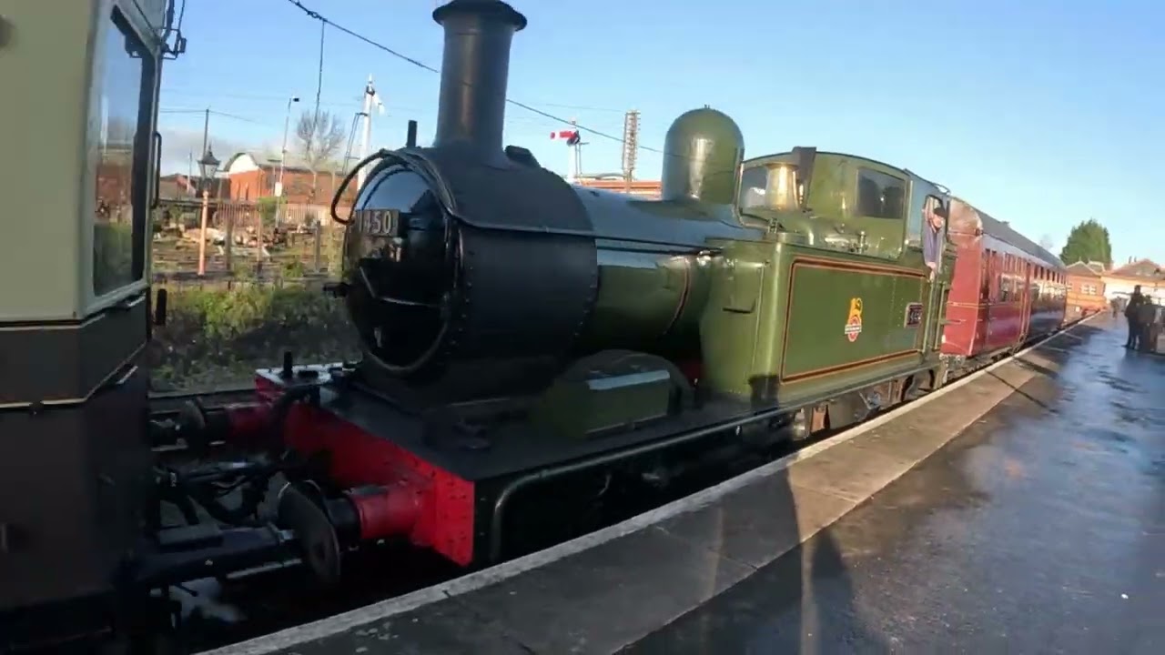 Winter Steam Gala | Some action around Kidderminster Station | Saturday 3rd January 2026