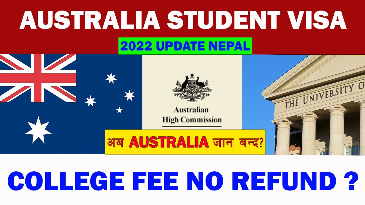 australia student visa update nepal | australia student visa update 2022 | study in australia