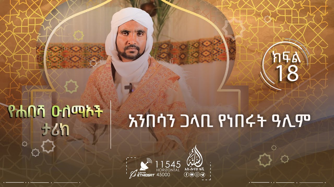 አንበሳን ጋላቢ የነበሩት ዓሊም  || በሸይኽ ሚስባሕ ሸይኽ ሃምዛ || የሐበሻ ዑለማዎች ታሪክ || ክፍል 18