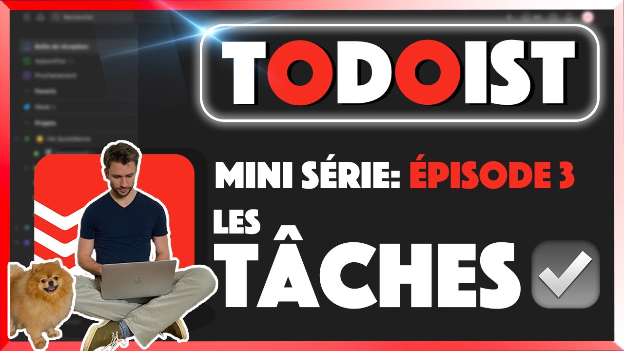 TODOIST ÉPISODE 3: Les TÂCHES (Mini série)