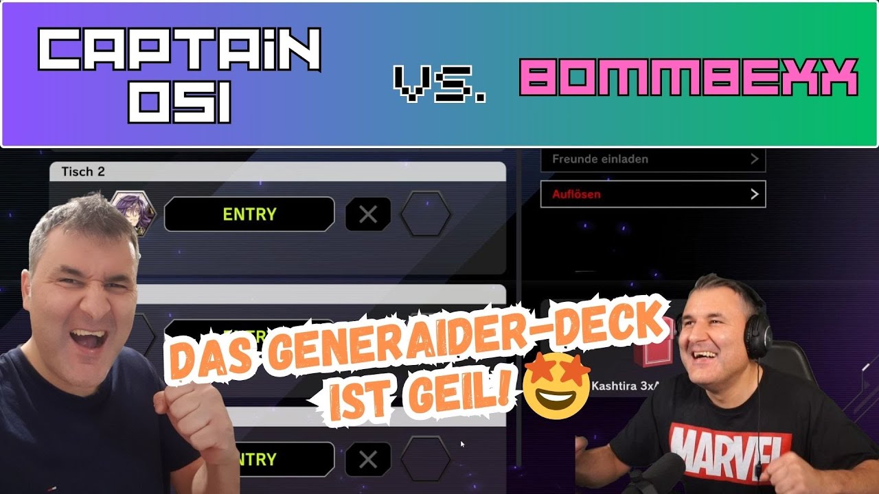 CAPTAIN OSI vs. BommBexx | Sein Generaider-Deck ist verdammt geil 🤩 | Stream vom 25.12.23