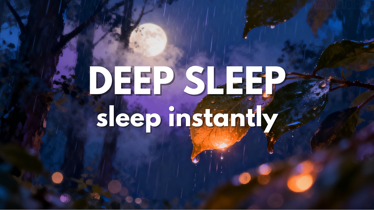 8 Hours of Rain Sounds for Sleeping | Deep Sleep Rain