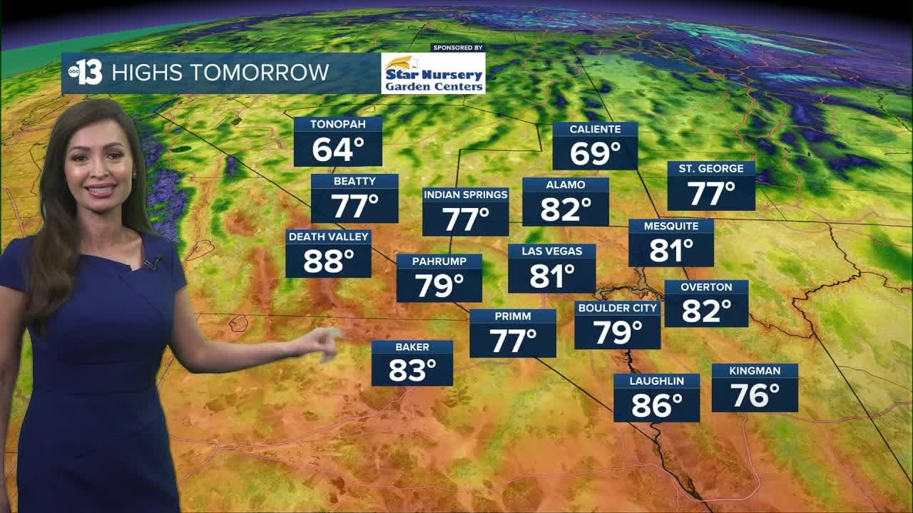 Unseasonably Warm Weather Continues in Southern Nevada
