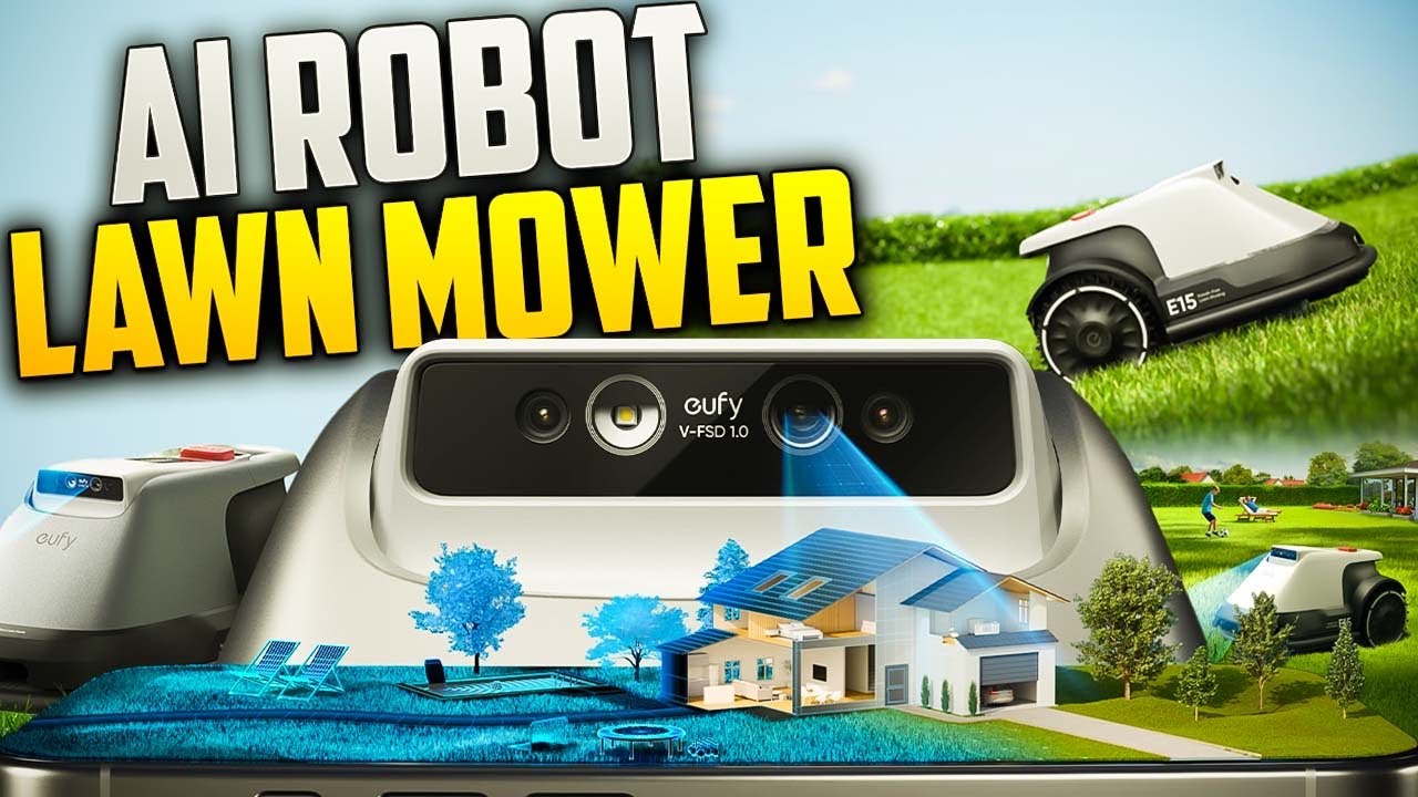 Hands-On with Eufy E15: AI Robot Lawn Mower with No Boundary Wires!