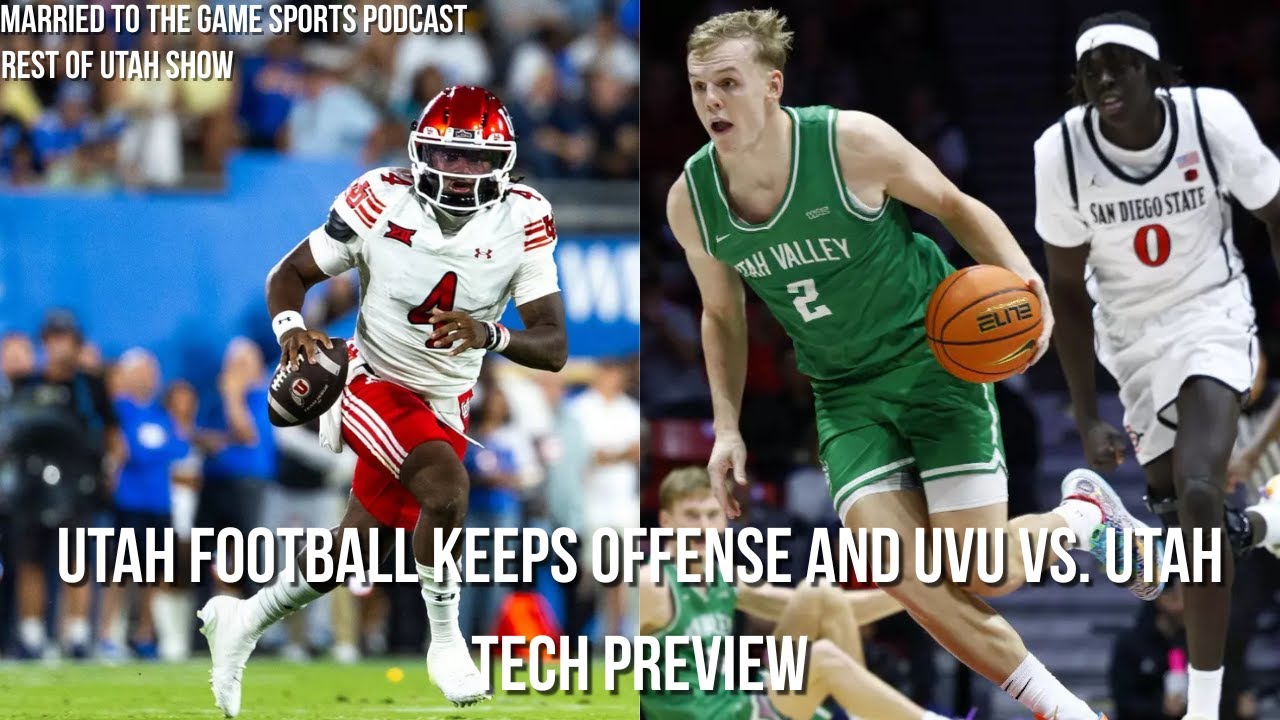 Devon Dampier Is Staying At Utah + UVU vs. Utah Tech Preview!