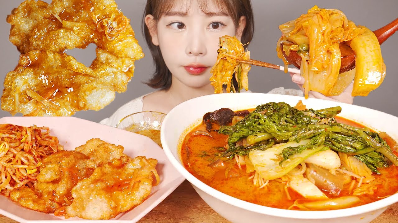 마라지 않아도 알아요... 마라탕 꿔바로우 콩나물건두부무침 먹방 Maratang & guobaorou [eating show]mukbang korean food