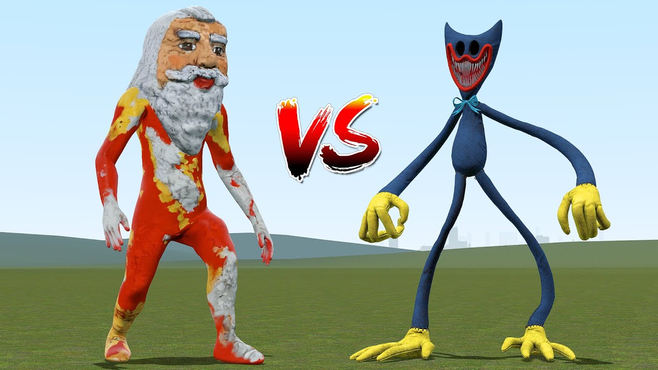NEW GOO GOO GAGA VS HUGGY WUGGY POPPY FROM PLAYTIME 3 in Garry's Mod