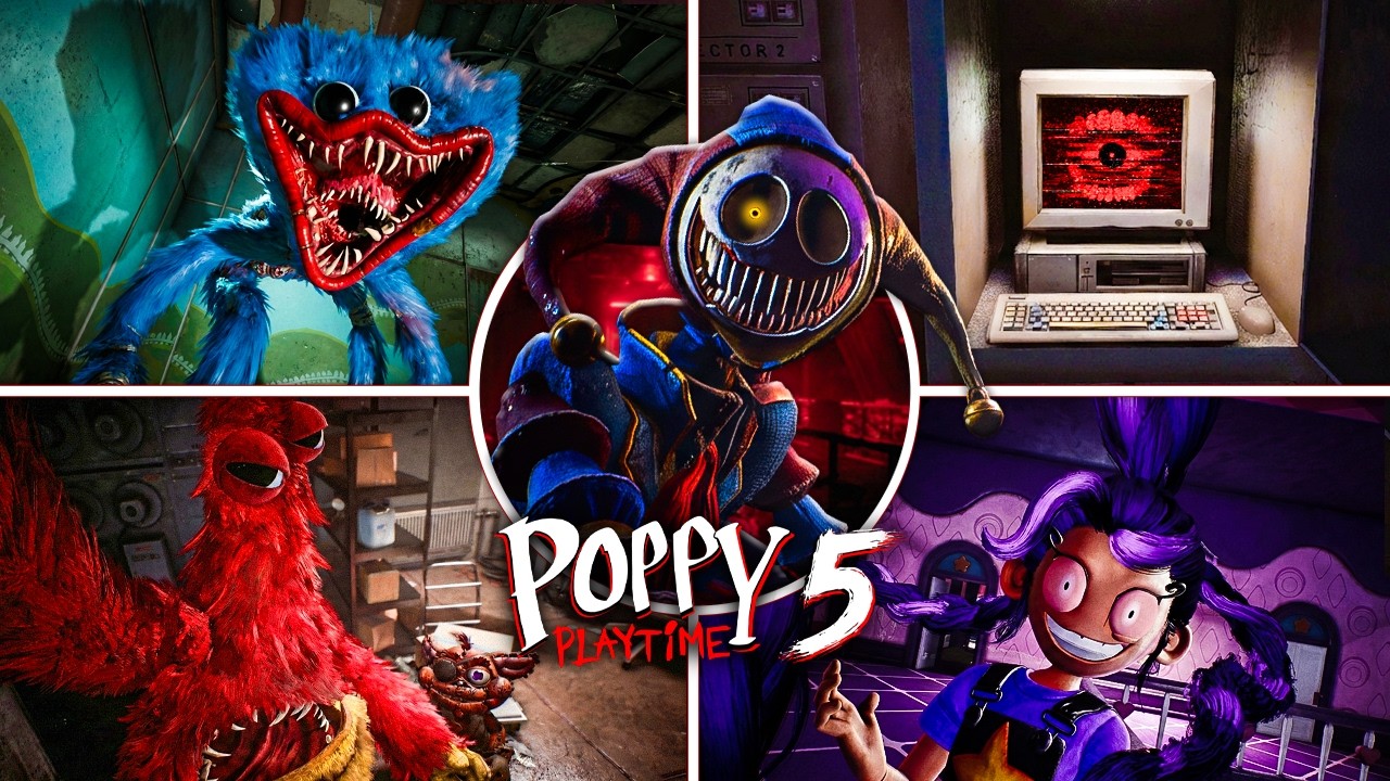 Poppy Playtime: Chapter 5 PC - Full Walkthrough GAMEPLAY & ENDING - All Bosses & Final Ending