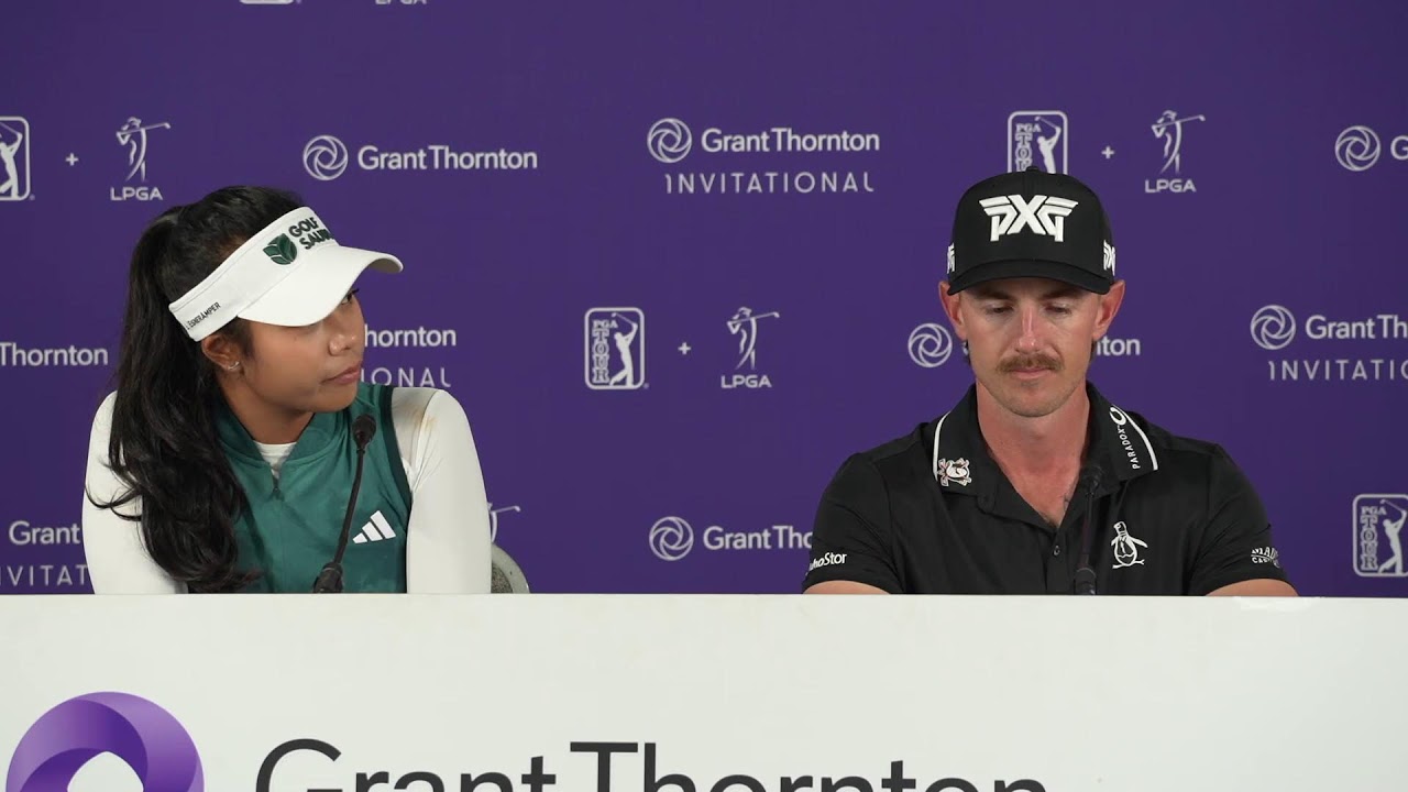 Patty Tavatanakit and Jake Knapp | 2025 Grant Thornton Invitational